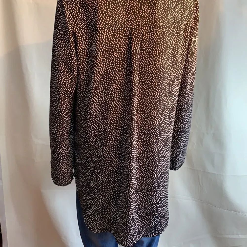 Express Medium 100% Polyester Long Tunic Top - Picture 6 of 11
